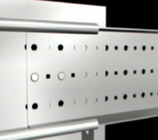 Snap Track Aluminum Cable Tray Systems